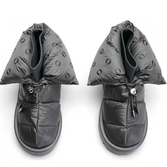 Metallic Sonic Silver Down Boot - Picture 2 of 5